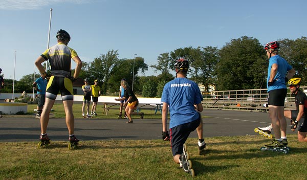 Varberg, inline skating 2009