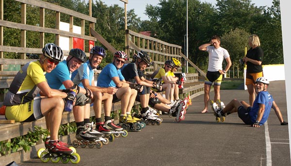 Varberg, inline skating 2009