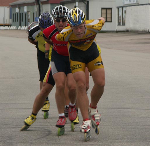 Varberg, inline skating 2005