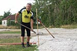 Inlinebana/inline track Varberg. Dennis Bengtsson, Varbergs Rullskridskoklubb.