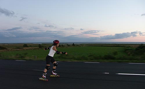 Varberg, inline skating 2005