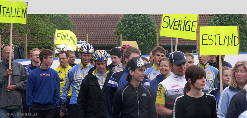 Inauguration of the inline skating track in Varberg, May 2006.