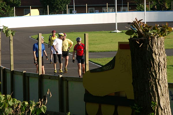 Varberg, inline skating 2007