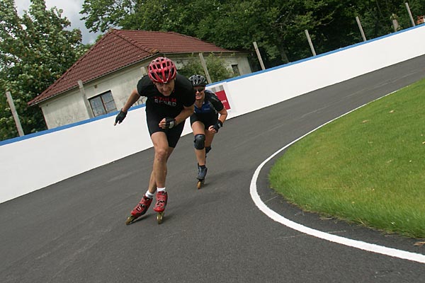 Varberg, inline skating 2007